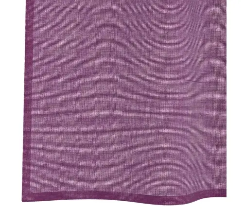 Voile Užuolaidos Su Įvorėmis, 2Vnt., Violetinės Sp., 140X140Cm