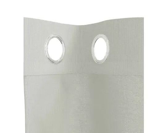 Rõngastihendiga Kardinad 2 Tk Helehall 140X175 Cm