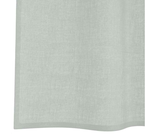 Voile Aizkari Ar Starplikām, 2 Gab., Gaiši Pelēki, 140X175 Cm Vidaxl
