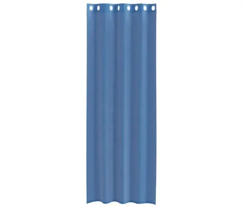 Voile Kardinad Koos Rõngastega 2 Tk Royal Blue Voile Kardinad Koos Rõngastega 2 Tk Royal Blue