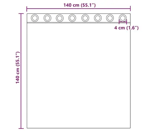 Voile Kardinad Koos Rõngastihendiga 2 Tk Kollane