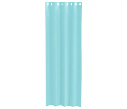 Voile Užuolaidos Su Įvorėmis, 2Vnt., Turkio Spalvos