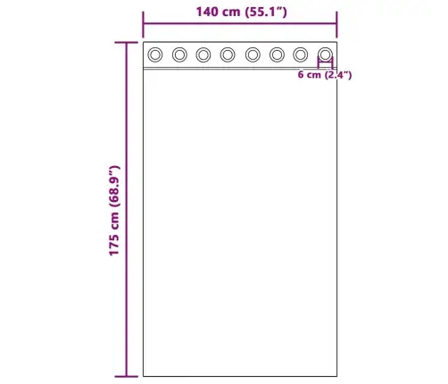 Voile Aizkari Ar Starplikām, 2 Gab., Vīnsarkani Vidaxl