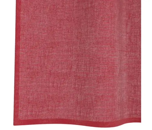 Voile Užuolaidos Su Strypų Kišenėmis, 2Vnt., Raudonojo Vyno Sp.