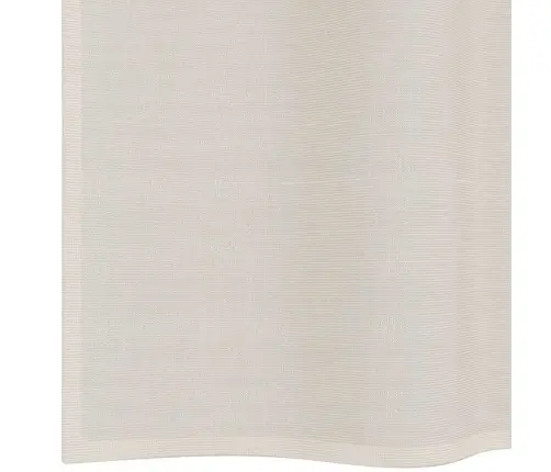 Voile Aizkari Ar Cilni, 2 Gab., Krēmkrāsa Vidaxl