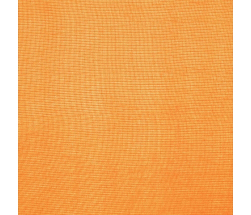 Voile Užuolaidos Su Kilpomis, 2Vnt., Oranžinis, 140X260Cm