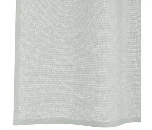 Voile Aizkari Ar Cilpām, 2 Gab., Gaiši Pelēki, 140X260 Cm Vidaxl