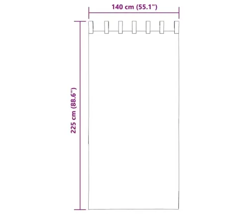 Voile Aizkari Ar Cilpām 2 Gab Terakota 140X225 Cm Vidaxl Voile Aizkari Ar Cilpām 2 Gab Terakota 140X225 Cm Vidaxl