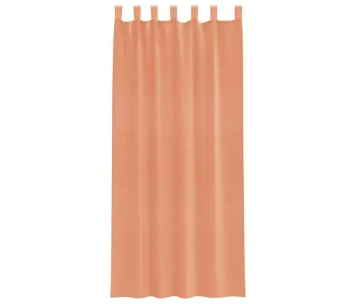 Voile Užuolaidos Su Kilpomis, 2Vnt., Terakota Sp., 140X245Cm