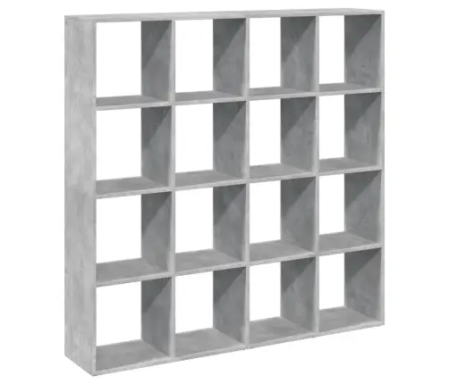 Raamaturiiul, Betoonhall 137,5X29X137,5 Cm Tehispuit