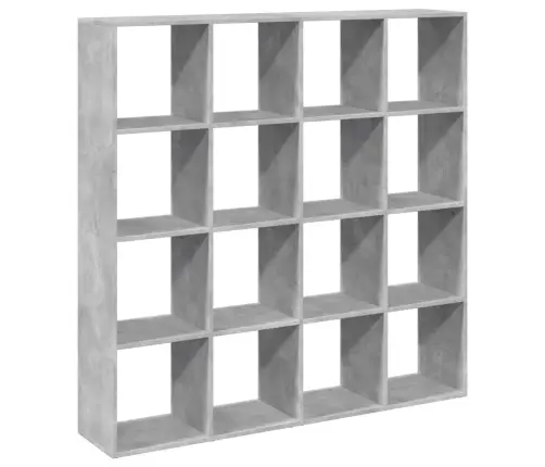 Raamaturiiul, Betoonhall 137,5X29X137,5 Cm Tehispuit