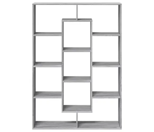 Raamatukapp, Hall Sonoma Tamm, 102X29X143 cm Tehispuit