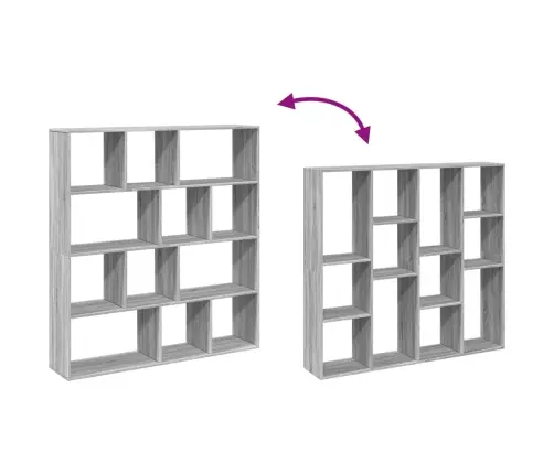 Grāmatu Plaukts, Pelēka Ozola, 132X29X141,5Cm Inženierijas Koks Vidaxl