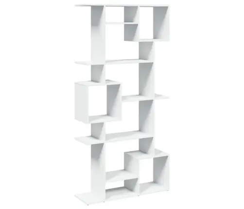 Raamaturiiul, Valge, 92X29X188 cm Tehispuit