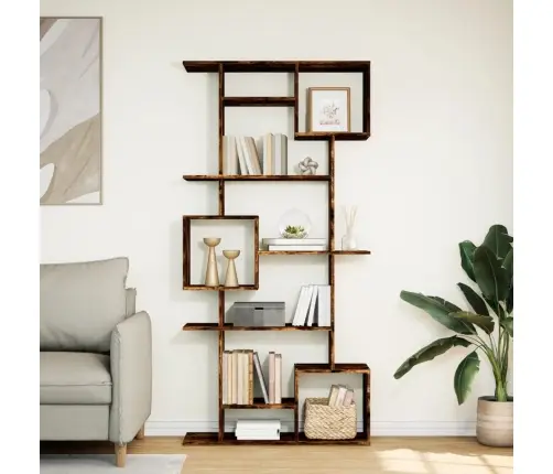 Grāmatu Plaukts, Ozola Krāsa, 92X29X188 Cm, Inženierijas Koks Vidaxl