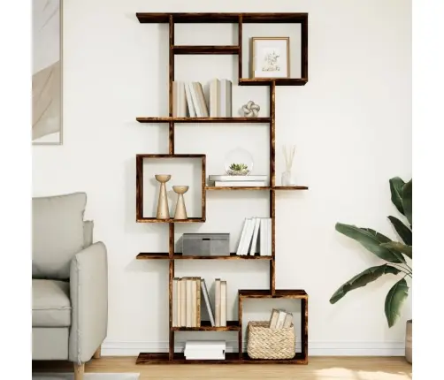 Grāmatu Plaukts, Ozola Krāsa, 92X29X188 Cm, Inženierijas Koks Vidaxl