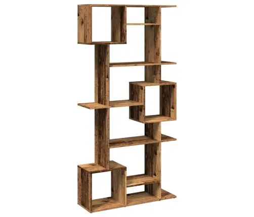 Raamaturiiul, Vana Puit, 92X29X188 cm Tehispuit