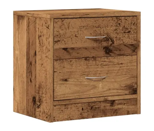 Naktsskapītis, Veca Koka, 40X30X40 Cm, Inženierijas Koks Vidaxl