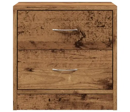 Naktsskapītis, Veca Koka, 40X30X40 Cm, Inženierijas Koks Vidaxl