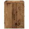 Naktsskapītis, Veca Koka, 40X30X40 Cm, Inženierijas Koks Vidaxl