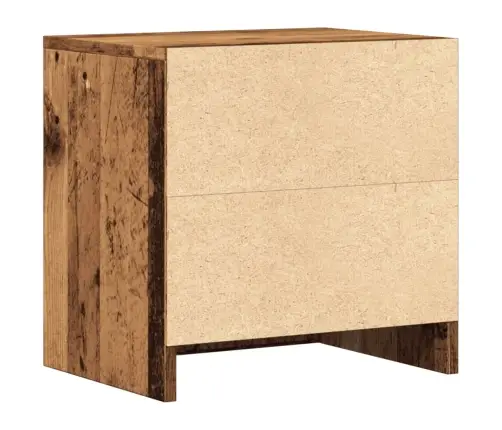 Naktsskapītis, Veca Koka, 40X30X40 Cm, Inženierijas Koks Vidaxl