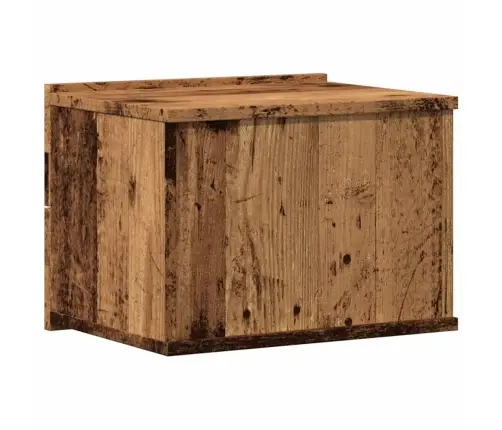 Sieninės Naktinės Spintelės, 2Vnt., Medienos, 40X32X30Cm Sieninės Naktinės Spintelės, 2Vnt., Medienos, 40X32X30Cm