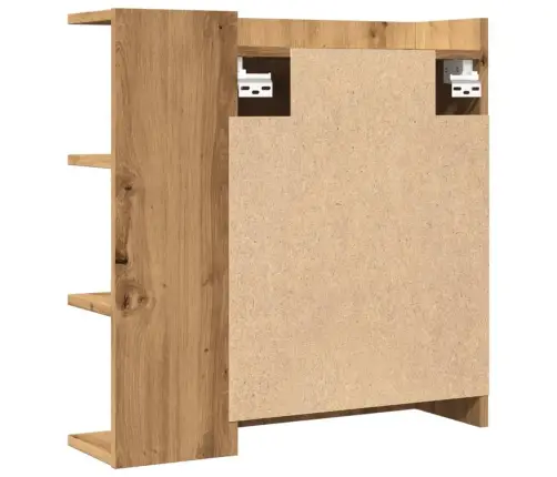 Vannitoa Peegelkapp Artisan Tamm 62,5X20,5X64 Cm Ehituspuit