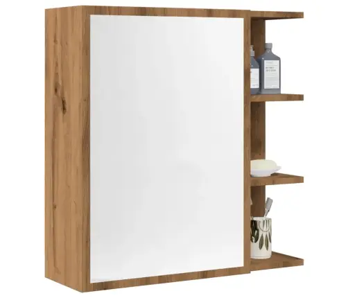 Vannitoa Peegelkapp Artisan Tamm 62,5X20,5X64 Cm Ehituspuit