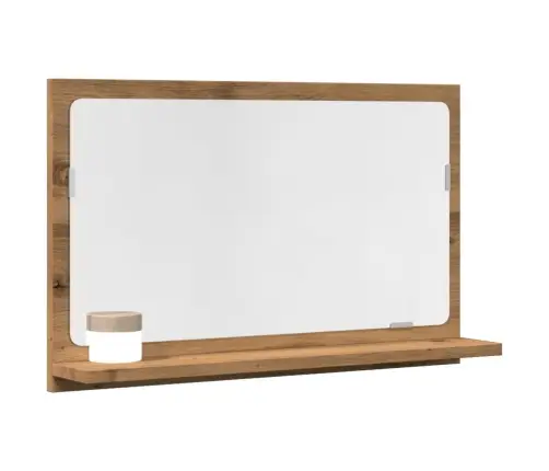 Vannitoa Peegelkapp Artisan Tamm 60X11X37 Cm Ehituspuit