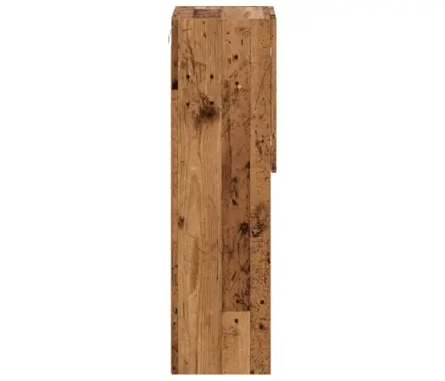 Tv Spintelė Su Led Lemputėmis, Medienos Spalvos, 30,5X30X102Cm