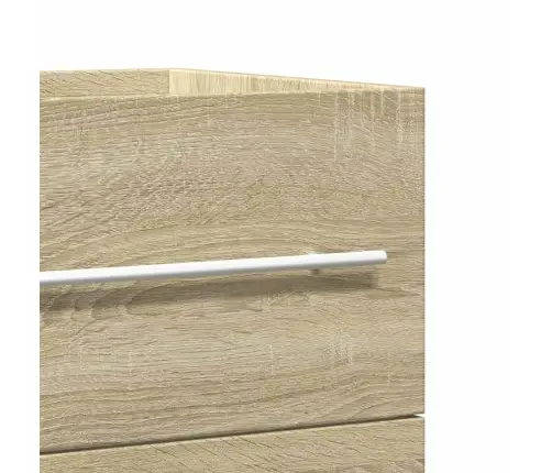 Izlietnes Skapītis, Ozolkoka, 100X38,5X48 Cm, Skaidu Plāksne Vidaxl