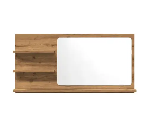 Vannasistabas Spoguļskapītis, 90X11X45 Cm, Inženierijas Koks Vidaxl