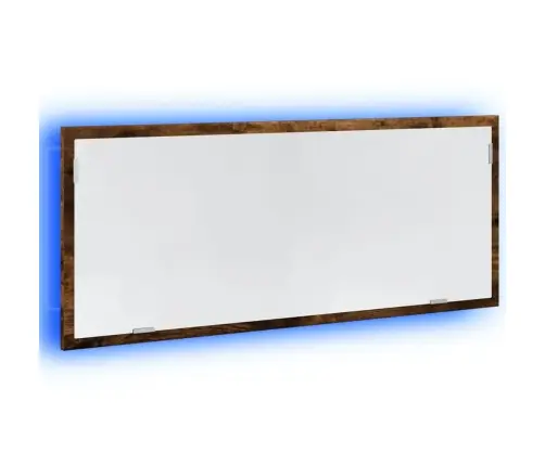 Vannasistabas Spogulis Ar Led, Ozola, 100X8,5X37 Cm, Koks Vidaxl