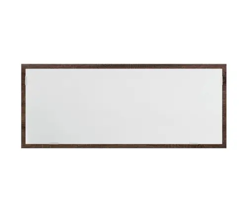 Vannasistabas Spogulis Ar Led, Brūna Ozola, 100X8,5X37 Cm, Koks Vidaxl