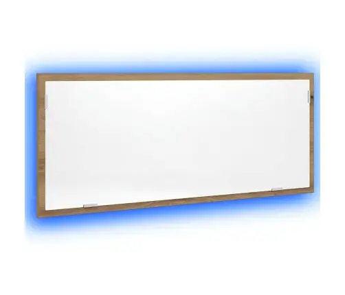 Led Vannitoapeegel Artisan Tamm Projekteeritud Puit