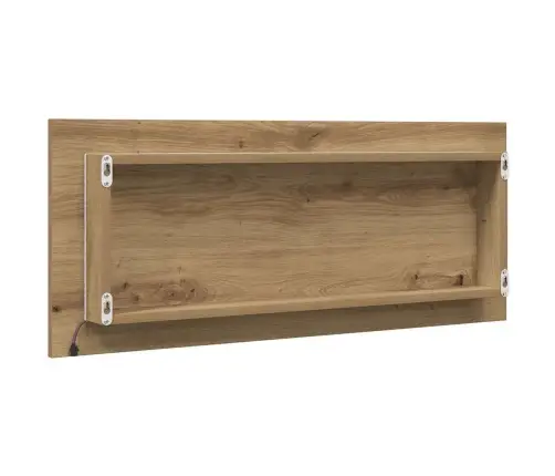 Led Vannitoapeegel Artisan Tamm Projekteeritud Puit