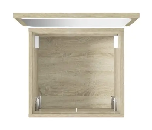 2-Daļīgs Vannasistabas Mēbeļu Komplekts, Inženierijas Koks Vidaxl