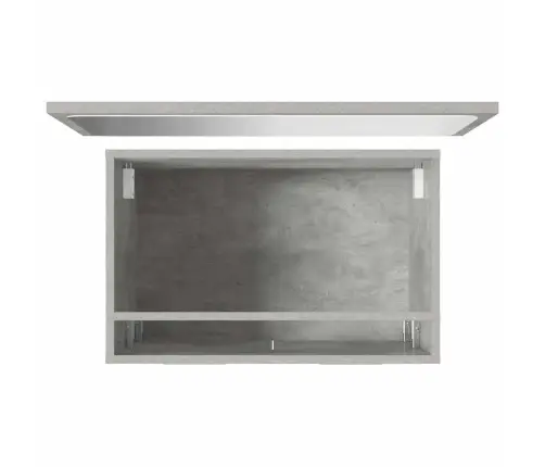 2-Osaline Vannitoa Mööblikomplekt, Betoonhall, Tehispuit