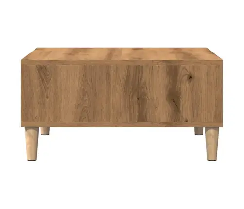 Kafijas Galdiņš, Koka Krāsa, 60X60X30 Cm, Inženierijas Koks Vidaxl