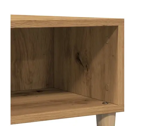 Kafijas Galdiņš, Koka Krāsa, 60X60X30 Cm, Inženierijas Koks Vidaxl