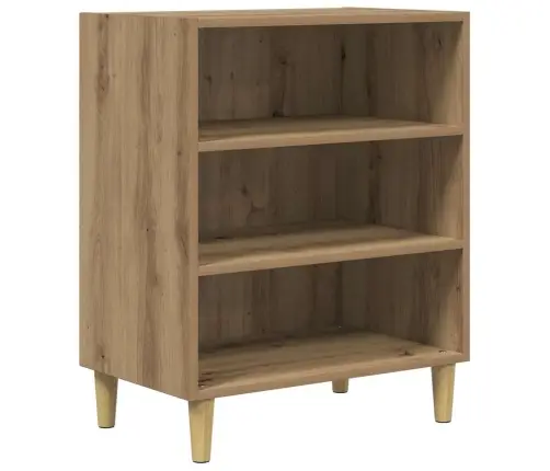 Kumode, Koka Krāsa, 57X35X75 Cm, Inženierijas Koks Vidaxl