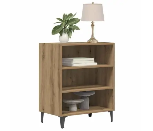 Kumode, Koka Krāsa, 57X35X70 Cm, Inženierijas Koks Vidaxl