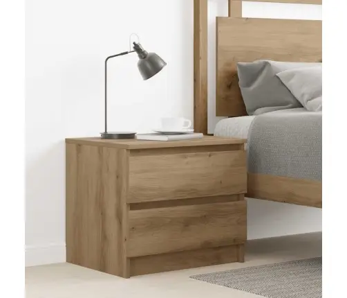 Naktsskapītis Artisan Ozols 50X40X43,5 Cm Inženierijas Koks Vidaxl