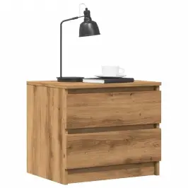Naktsskapīši 2 Gab Artisan Oak 50X40X43.5 Cm Engineered Wood Vidaxl