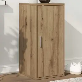 Apavu Skapis, Koka Krāsa, 32X35X70 Cm, Inženierijas Koks Vidaxl