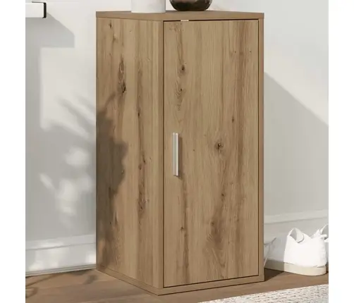 Apavu Skapis, Koka Krāsa, 32X35X70 Cm, Inženierijas Koks Vidaxl