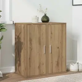 Apavu Skapji 2 Gab Amatnieka Ozols 32X35X70Cm Inženierijas Koks Vidaxl