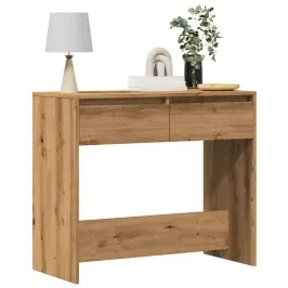 Konsoles Galdiņš, Koka Krāsa, 89X41X76,5 Cm, Inženierijas Koks Vidaxl