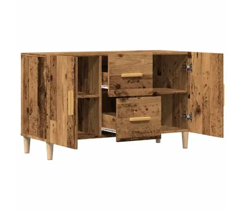 Puhvetkapp, Vana Puit, 100 X 36 X 60 cm Tehispuit