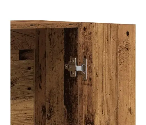 Augstais Skapītis, Veca Koka, 70X31X115 Cm, Inženierijas Koks Vidaxl